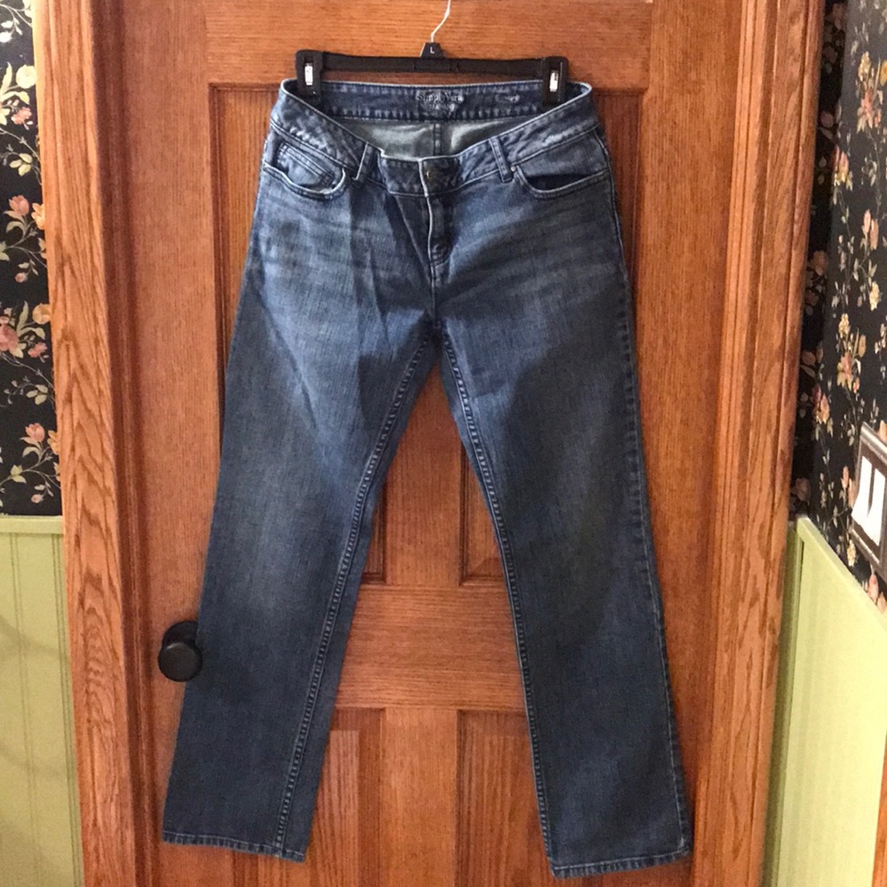 Vera Wang Simply Vera Straight Jeans - Size 4 Reg